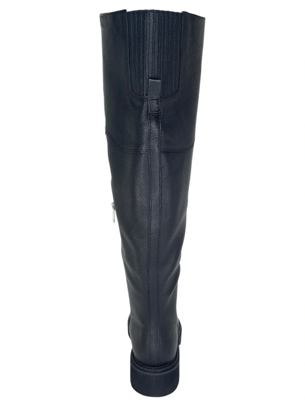 Naturalizer Scarlette Black Leather Wide Calf OTK Womens Boots Size 9M